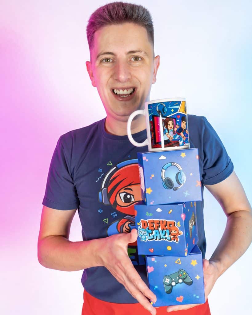 Novke sa gaming šoljom na poklon kutijama
