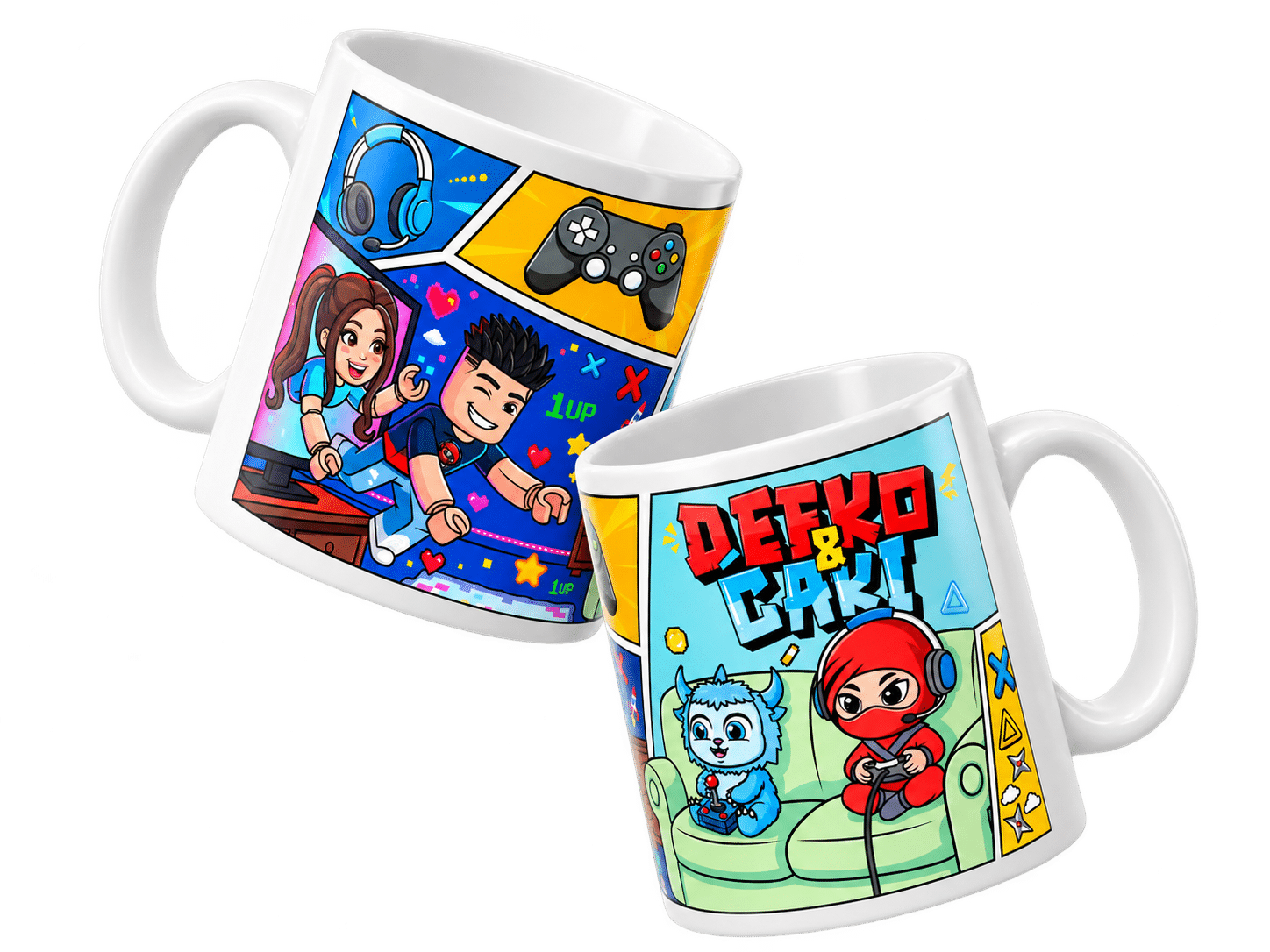 Gaming šolja Defko i Ćaki